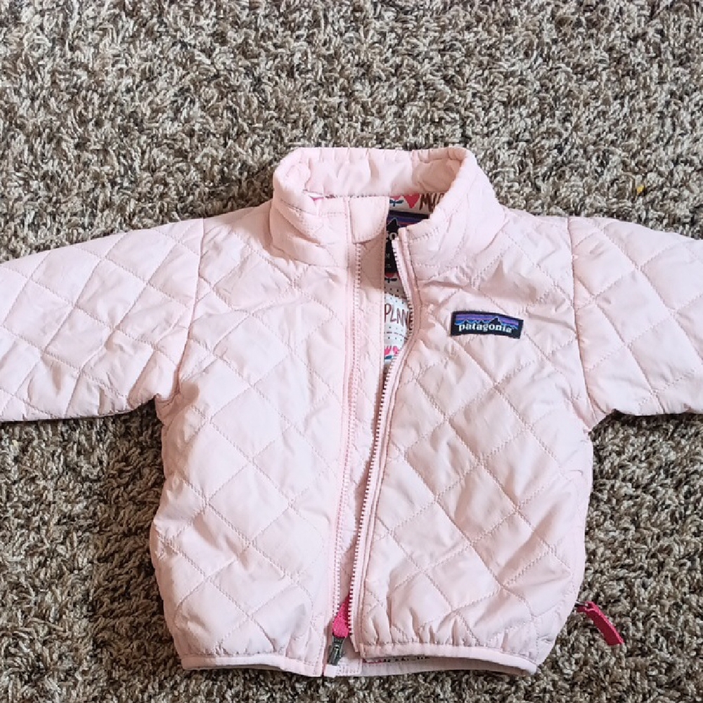 Patagonia Pink Quilted Jacket